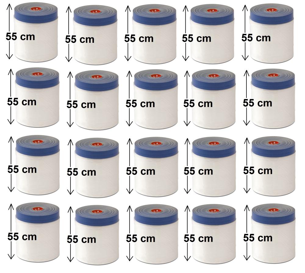 KIP Masker 3833 mit Gewebeband 0,55 m x 20 m - 20 Rollen